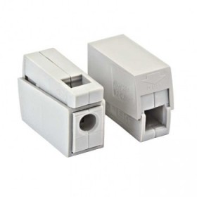 Строительно-монтажная клемма СМК 224-111 проходная на 1 проводник 1,0-2,5мм2 (100шт) EKF PROxima