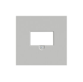 Накладка стандарта TAE для розеток USB, HDMI, аудио, матовый серый