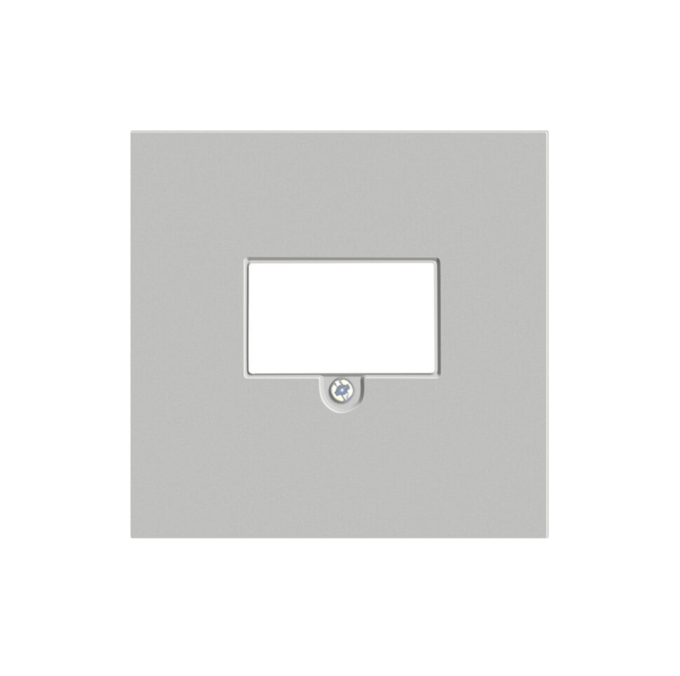 Накладка стандарта TAE для розеток USB, HDMI, аудио, матовый серый