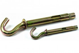 Анкер с крюком м8 10х80 (50шт) акр1080