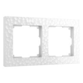 Рамка на 2 поста Hammer (белый)