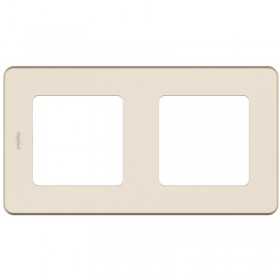 Рамка 2-м Inspiria сл. кость Leg 673941