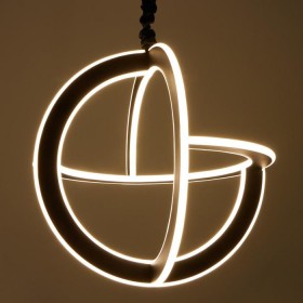 Светильник 86028/1 LED 115Вт 4000К черный 45х45х45-145 см   5040834