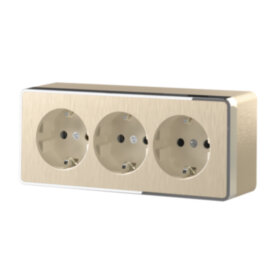 WL шампань рифленый Розетка 3-ая с/з