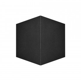 Светильник настенный накладной NUOVO LED 170х170х90 10Вт литой алюм. 3000К IP54 черный 2 луча, duwi