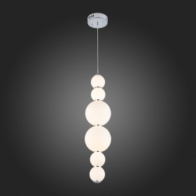 SL1583.103.01 Светильник подвесной ST-Luce Хром/Белый LED 1*24W 3000K