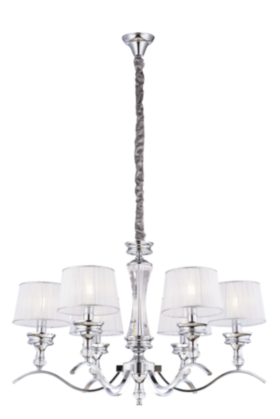 8646/6CR CHROME (1) Люстра NW