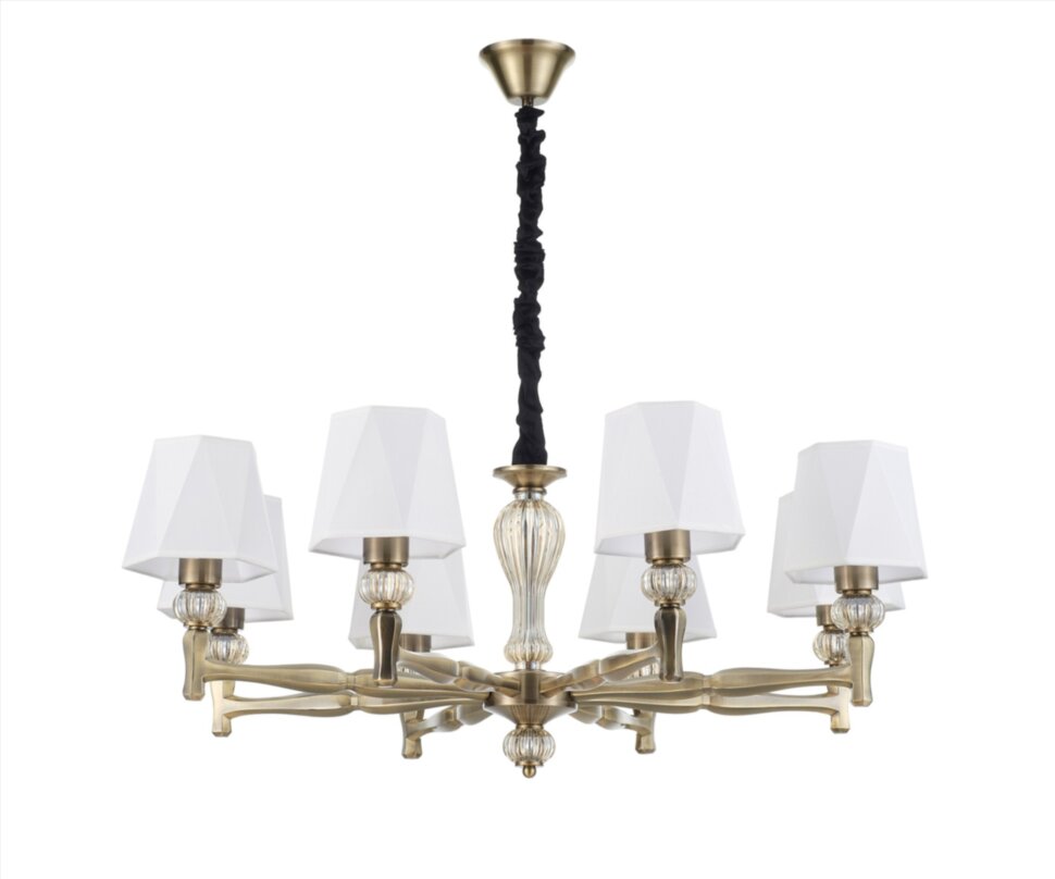 Подвесной светильник  Escada 672/8S E27*60W Brass