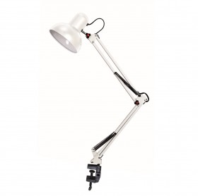 Светильник настольный LE TL-812 WHITE (струбцина Белый, E27) (30)
