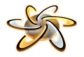 Люстра сд диммируемая с ДУ CHL-52019/108W