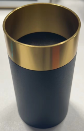 Светильник потолочный спот черный/золото  GU10 55*H100mm алюминий