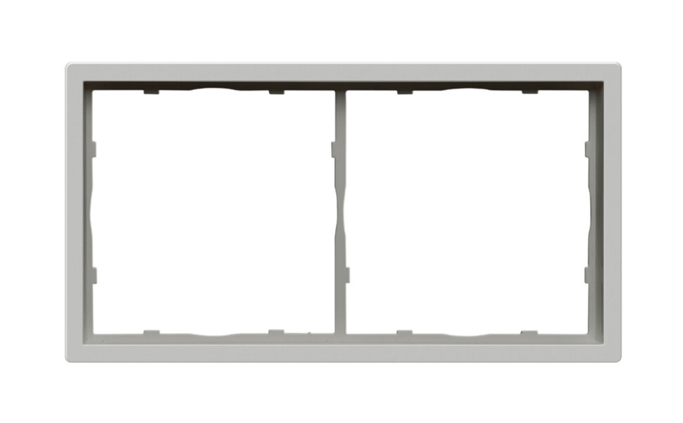 Рамка 2-я, матовый серый