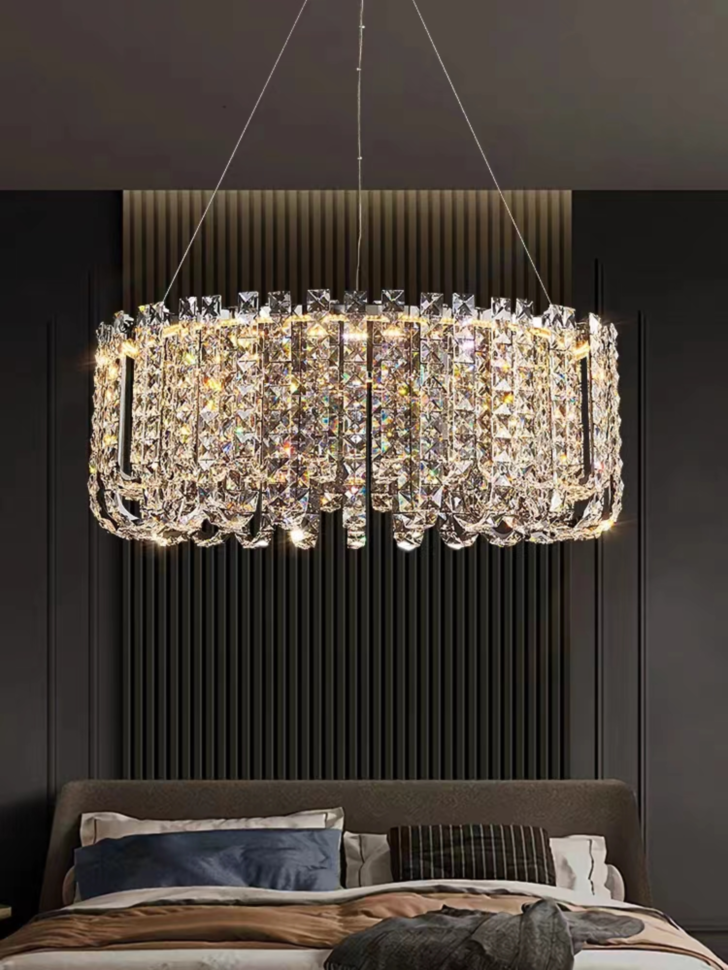 Светодиодная люстра Crystal D800 E14*14