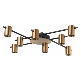 SL1207.402.08 Светильник потолочный ST-Luce Черный/Латунь GU10 8*7W