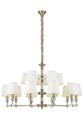 8653/10+5BR BR (1) Люстра NW