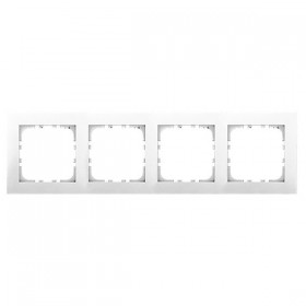 Рамка 4-постовая (бел.) LK 80