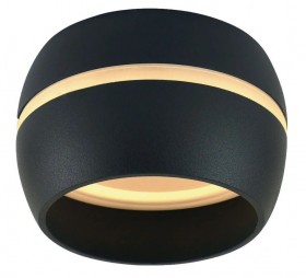 Светильник GD5308-3 трековый под лампу с цоколем GX53-220V, 82*80мм, черный (black)