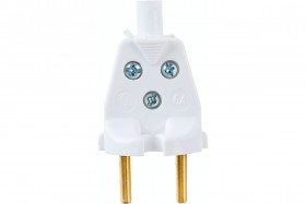 Вилка штепсельная В6-001 (20-300шт)