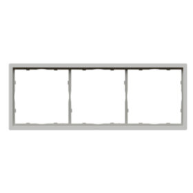 Рамка 3-я, матовый серый