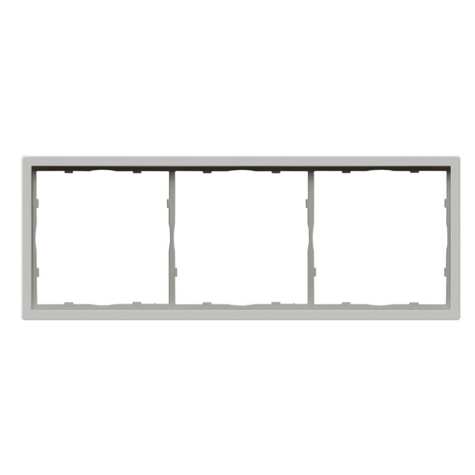 Рамка 3-я, матовый серый