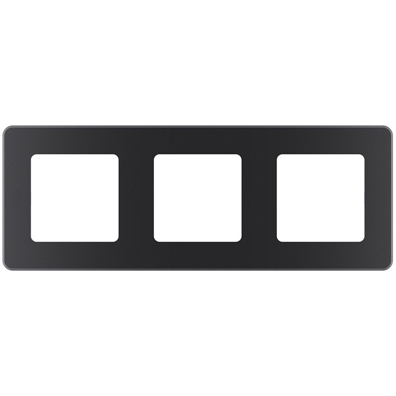 Рамка 3-м Inspiria антрацит Leg 673953