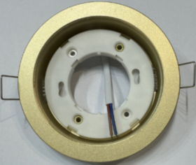 Точечный каркас 4627 GX53 золото круг D105*H25mm