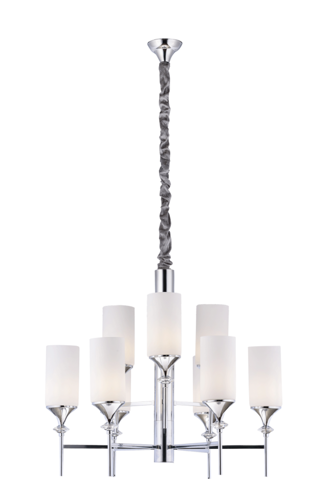 8903/6+3CR CHROME (1) Люстра