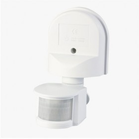 Датчик движения ИК LE MS1 настенный 1200W 180гр. до 12м IP44 белый (50)