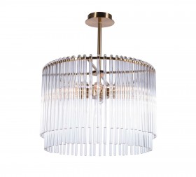 2130P/6 PT BRS (1) Люстра NW