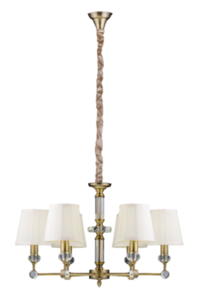 8653/6BR BRONZE (1) Люстра NW