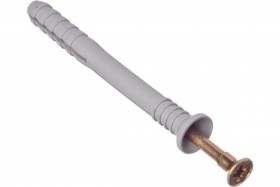 Дюбель-гвоздь 8х60, потайной борт (100ф)