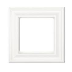 Jung Рамка EPD 1-кратная для вертикальной и горизонтальной установки; белый