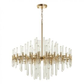 4988/12 HALL ODL22 451 золотой/стекло Люстра E14 12*40W STIKA