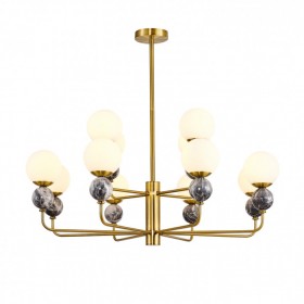 3009-12P Подвесная люстра, D900xH505/755, 12xG9x28W, excluded