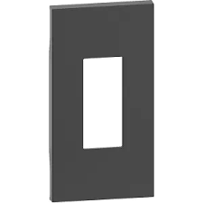 Bt LIVING NOW Лицевая панель для телефонных и компьютерных розеток2 модуль, Черный