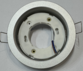 Точечный каркас 4627 GX53 серебро круг D105*H25mm