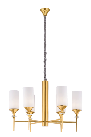 8903/6LT BRASS (1) Люстра