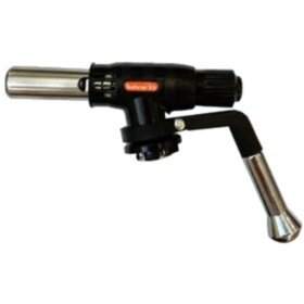 Насадка - горелка газовая Bohrer "Комфорт" рукоятка, вентиль с пьезо (для газового баллончика) (60/10/1)