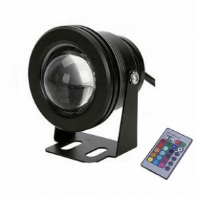 Прожектор OT-10B-RGB-12 (10W.12.RGB.IP68.черный)