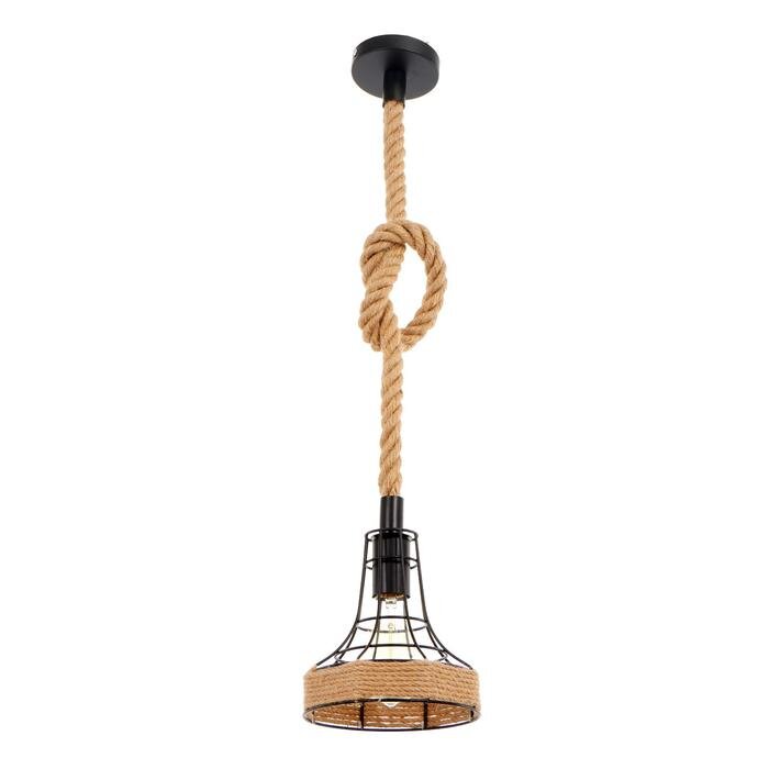 Светильник 87312/1 E27 40Вт черный 22х22х27-127 см   5090560