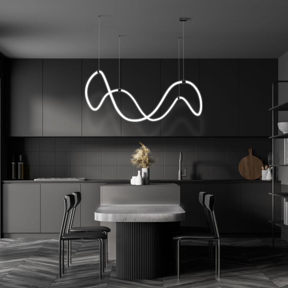 90288/1 Подвесной светодиодный светильник латунь