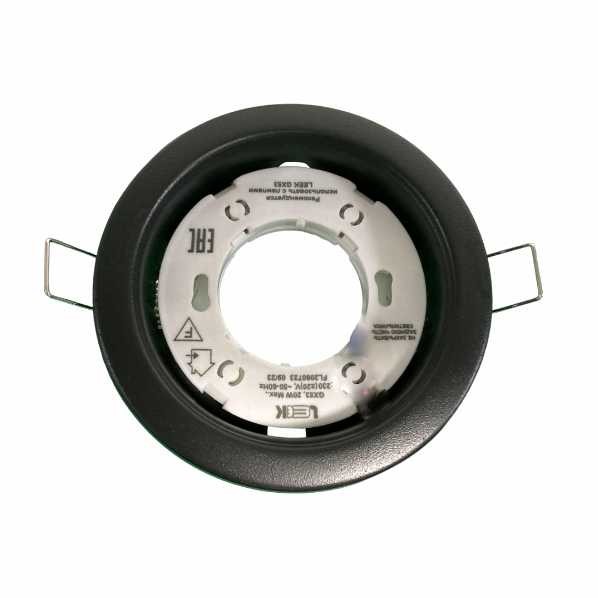 Свет-к точ. GX53  LE M 223-14 (106х90х38); Цв:Матовый черный (10/100)