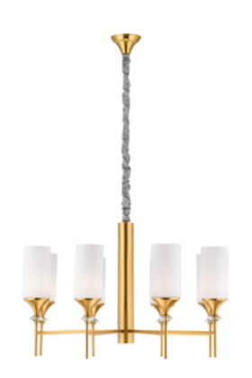 8903/8LT BRASS (1) Люстра