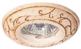 Verona 51 22 20 Светильник неповоротный античный камень MR 16