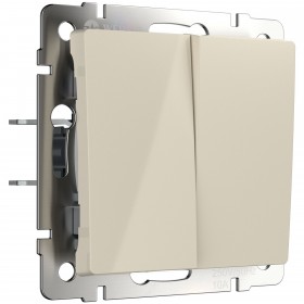 WL слоновая кость 2 кл Перекрестный переключатель