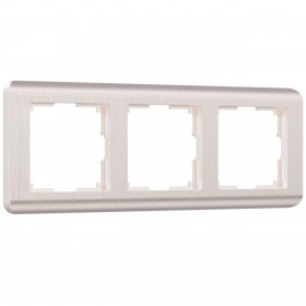 WL Рамка на 3 постa Stream (перламутровый)
