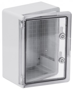Корпус пластиковый ЩМПп 350х250х150мм прозрачная дверь УХЛ1 IP65 IEK