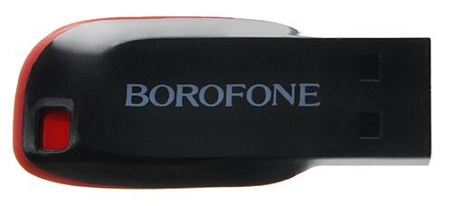 BOROFONE BUD2 Флешка USB 16 Гб черная