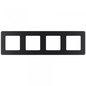 Рамка 4-м Inspiria антрацит Leg 673963