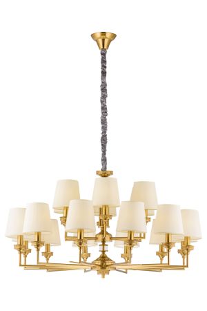 8906/12+6LT BRASS (1) Люстра